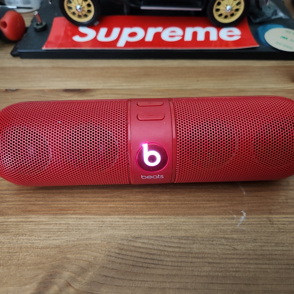 Beats Pill 1.0 Red Portable Bluetooth Speaker